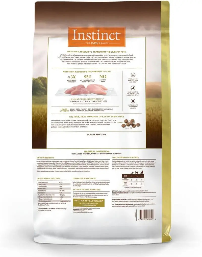 Ultimate Protein Grain Free Cage Free Chicken Recipe Natural Dry Cat Food, 10 Lb. Bag