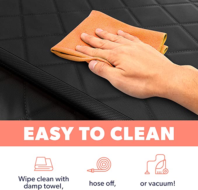 Hard Bottom Dog Car Seat Cover